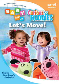 DVD Curious Buddies: Let's Move Book