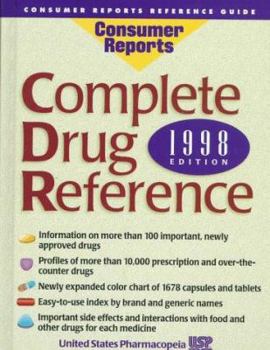 Hardcover 1998 Complete Drug Reference Book