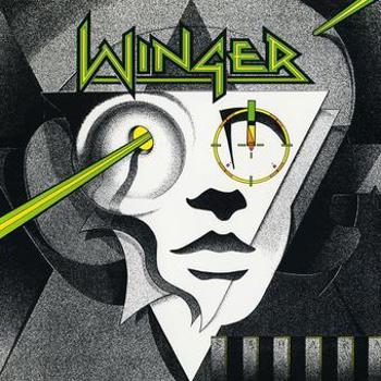Vinyl Winger Silver Platinum Metallic Vinyl/Limited Edit Book