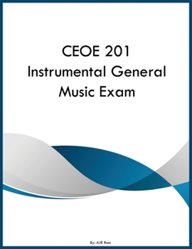 Paperback CEOE 201 Instrumental General Music Exam Book