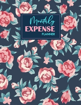 Monthly Expense Planner: Weekly and Monthly Financial Tracker | Expense Tracker Planner | Bill and Debt Tracker | Debt Budget Planner