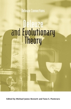 Hardcover Deleuze and Evolutionary Theory Book