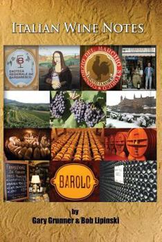 Paperback Italian Wine Notes Book