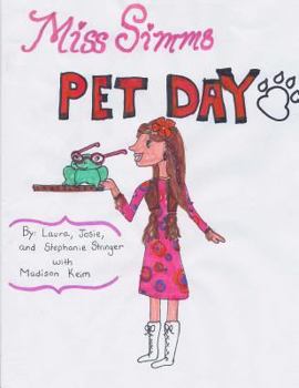 Paperback Miss Simms Pet Day Book