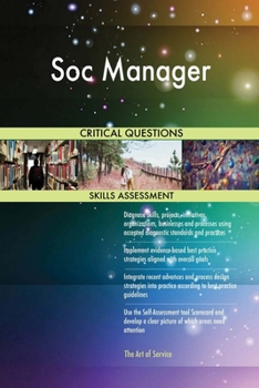 Paperback Soc Manager Critical Questions Skills Assessment Book