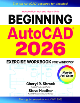 Paperback Beginning Autocad(r) 2026 Exercise Workbook: For Windows(r) Book