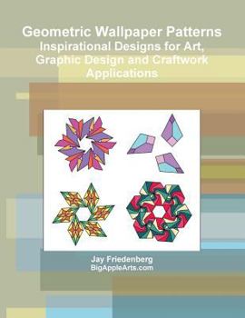 Paperback Geometric Wallpaper Patterns Book