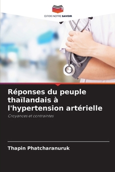 Paperback Réponses du peuple thaïlandais à l'hypertension artérielle [French] Book