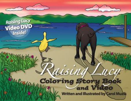 Paperback Raising Lucy Coloring Storybook and Video [With DVD] Book