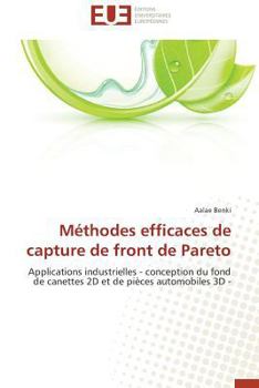 Paperback Méthodes Efficaces de Capture de Front de Pareto [French] Book
