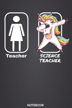 Teacher - Science Teacher Notebook: 6'x9' 120 Ruled Pages - Calendar Journal |  Christmas Present, Birthday or Graduation Gift Idea for teachers and ... Book or Diary for your favorite Teacher