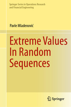 Hardcover Extreme Values in Random Sequences Book