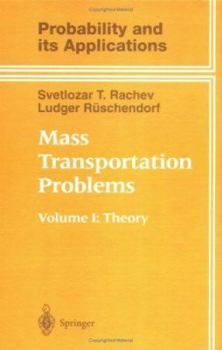 Hardcover Mass Transportation Problems: Volume 1: Theory Book