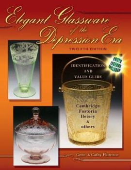 Hardcover Elegant Glassware of the Depression Era Book