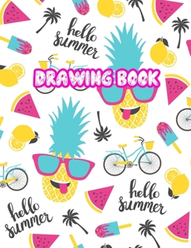 Drawing Book: Large Sketch Notebook for Drawing, Doodling or Sketching: 110 Pages, 8.5" x 11" Sketchbook ( Blank Paper Draw and Write Journal ) - Cover Design 099245