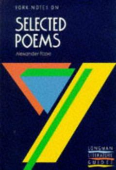 Paperback York Notes on Selected Poems of Alexander Pope (York Notes) Book