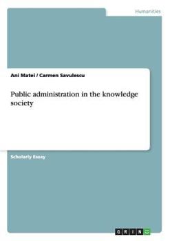 Paperback Public administration in the knowledge society Book