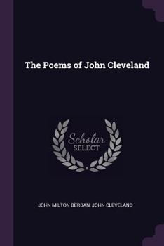 Paperback The Poems of John Cleveland Book