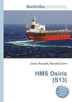 Paperback HMS Osiris (S13) Book