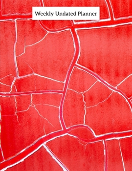 Weekly Undated Planner: 2 Year Weekly No Date Planner With To Do List And Habit Tracker, 2020 2021 ,size 8.5 X 11"