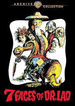 DVD 7 Faces Of Dr. Lao Book