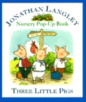 Hardcover Three Little Pigs: Nursery Pop-Up Book