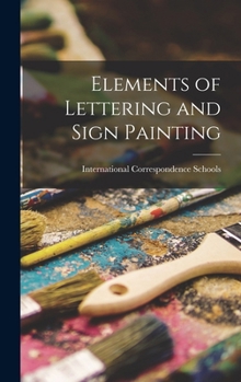 Hardcover Elements of Lettering and Sign Painting Book