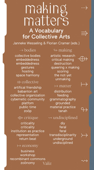 Paperback Making Matters: A Vocabulary for Collective Arts Book