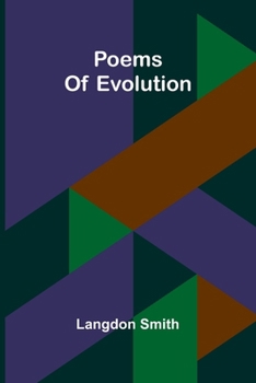 Paperback Poems of evolution Book