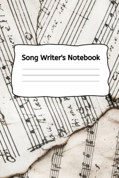 Paperback Songwriter's Notebook Book