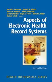 Hardcover Aspects of Electronic Health Record Systems Book