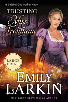 Paperback Trusting Miss Trentham [Large Print] Book