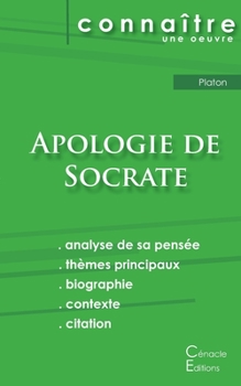 Paperback Fiche de lecture Apologie de Socrate de Platon (Analyse philosophique de référence et résumé complet) [French] Book