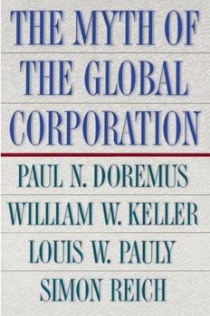 Paperback The Myth of the Global Corporation Book