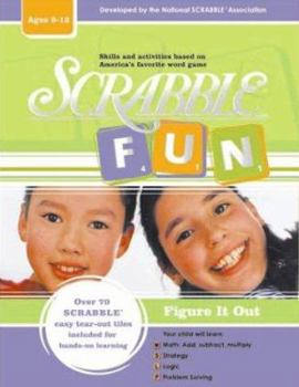Paperback Scrabble Fun: Figure It Out Book