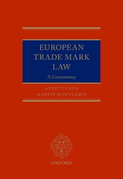 Hardcover European Trade Mark Law Book