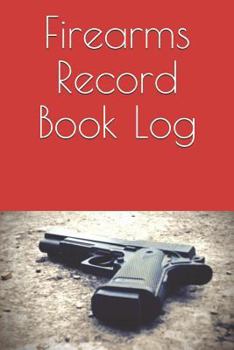 Paperback Firearms Record Book Log Book