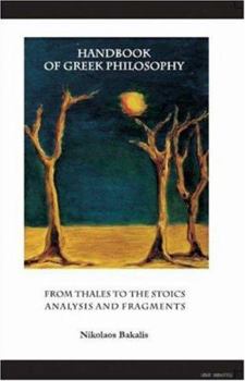 Paperback Handbook of Greek Philosophy: From Thales to the Stoics Analysis and Fragments Book