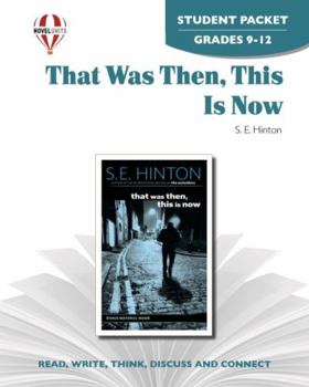 Paperback That Was Then, This Is Now - Student Packet by Novel Units Book