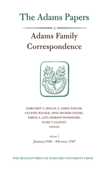 Hardcover Adams Family Correspondence Book