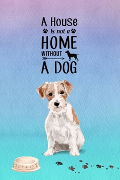 A House is Not a Home Without a Dog: Password Logbook in Disguise with Cute Wire Haired Jack Russell Cover