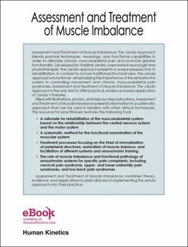 Hardcover Assessment and Treatment of Muscle Imbalance: The Janda Approach Book