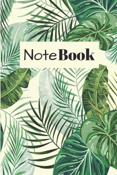 Paperback Notebook: Tropical Notebook - Size 6" x 9", 100 Pages - Trend and Original - Convenient to rate Ideas Book