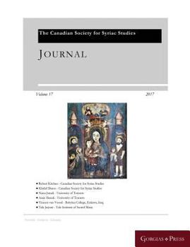 Paperback Journal of the Canadian Society for Syriac Studies 17 Book