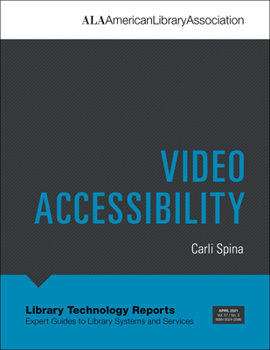 Paperback Video Accessibility Book