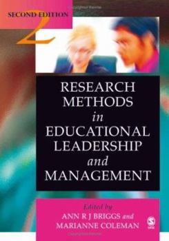 Hardcover Research Methods in Educational Leadership and Management Book