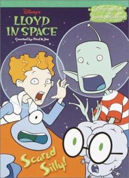 Paperback Disney's Lloyd in Space Coloring Fun with Stickers ~ Scared Silly! (Stickerific) Book