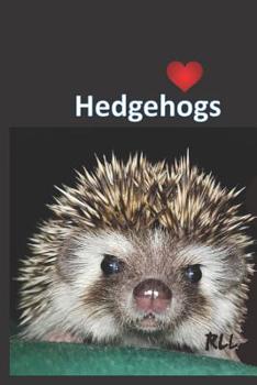 Paperback Hedgehogs: A lined notebook with fun facts about hedgehogs Book