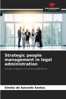 Paperback Strategic people management in legal administration Book
