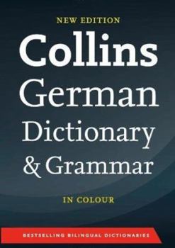 Paperback Collins German Dictionary and Grammar Book